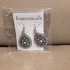 Francesca’s Dangle Sparkly Earrings